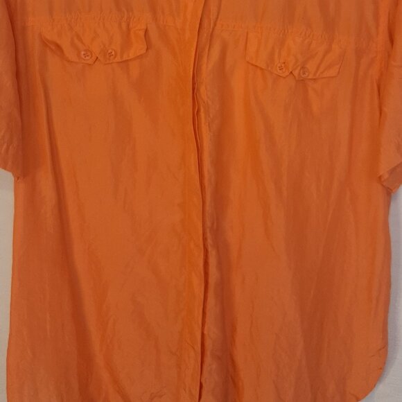 Vintage Melbourne Elements 100% Silk Blouse Size M - Picture 2 of 4